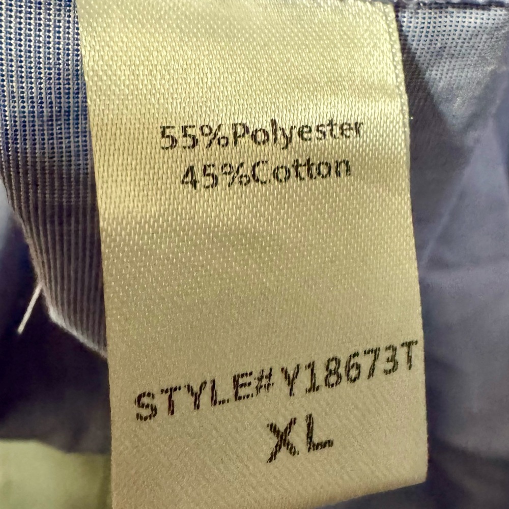 Pomander Place | Tuckernuck Lucy Light Blue Tiered Cotton 3/4 Sleeve Dress XL - Picture 13 of 13